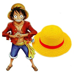 GENERICO - Sombrero de luffy cosplay playa del anime one piece