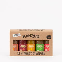 MANZATO - Kit de mini vinagres X5 unidades