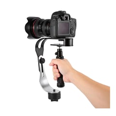 GENERICO - Soporte Estabilizador Para Camara DSLR o Smartphone + Soporte Celular