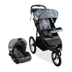 BEBESIT - Coche bebe Deportivo Jogger Portabebe Sport GRIS