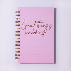 MELISSA ESCOBAR - Cuaderno Good Things are Coming
