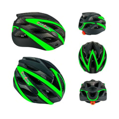 CHICOS - Casco Patinaje Ciclismo Profesional Niños Y Adultos Verde