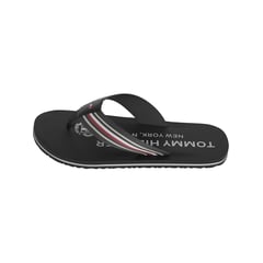 TOMMY HILFIGER - Sandalias Con Tiras Distintivas Hombre Negro