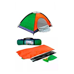 GENERICO - Camping para 4 personas - multicolor
