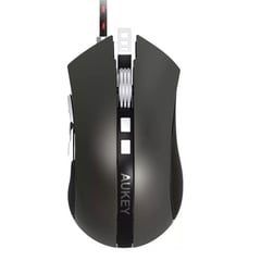 AUKEY - Mouse Gamer 4000 Dpi Led Rgb Aluminio Peso Ajustable