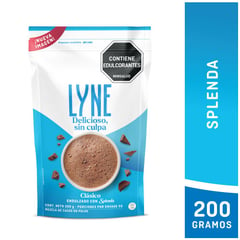 CHOCOLYNE - Chocolate Lyne endulzado con Splenda x 200 gr