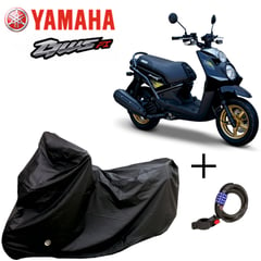 GENERICO - Pijama Carpa Moto Yamaha Bws Impermeable Argollas + Candado