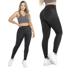 THIN & HAPPY - Leggins Deportivos Tiro Alto Control De Abdomen Licra Larga