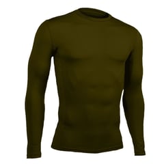 GENERICO - Buzo Manga Larga Lycra Nylon Unisex Verde Militar