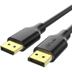 QGEEM - Cable DisplayPort a DisplayPort 4k Ultra HD 60hz 1.8 Metros