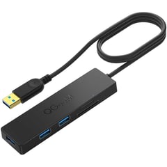 QGEEM - Adaptador USB 3.0 Multipuertos 5 Gbps Expansión Puertos HUB 5 En 1