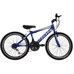 SFORZO - Bicicleta Niño Rin 24 Doble Pared 18 Cambios Azul