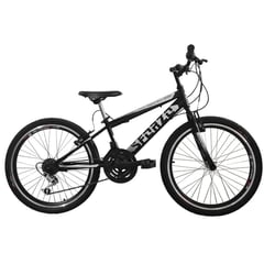SFORZO - Bicicleta Niño Rin 24 Doble Pared 18 Cambios Negro