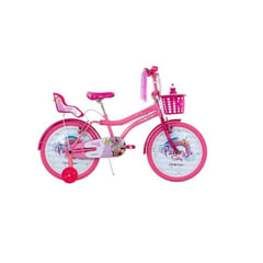 GW - Bicicleta Infantil Princess Rin 16 Pulgadas Rosado