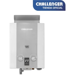 CHALLENGER - Calentador tiro natural 5,5lts ref. whg7054 - blanco