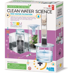 4M - Experimento Ciencia Del Agua Limpia Juego Stem Niños Niñas