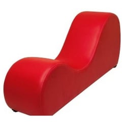 GENERICO - Sillón tantra kamasutra 1.60 rojo sintetico