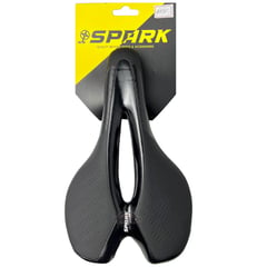 SPARK - Sillín Bicicleta Ruta Mtb Antiprostático Gel Ancho 155