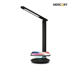 MERCURY - Lampara De Escritorio Con Carga Carga Inalámbrica de Celular