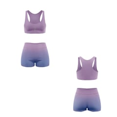 ARMAZI SPORT - CONJUNTO ORGANIC FORCE DE GIMNASIO STRONG LILA.-