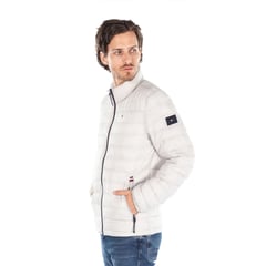 TOMMY HILFIGER - Chaqueta Quilted Ligera Hombre Blanco Tommy Hilfiger