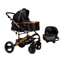 GENERICO - Coche y silla de carro para bebé - Cynebaby Negro