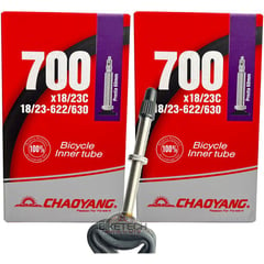 CHAOYANG - Kit De 2 Neumáticos 700x23 60mm F/v Bicicleta Ruta