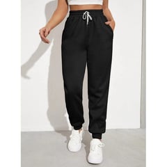 GENERICO - Pantalon jogger mujer negro hubble