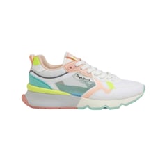PEPE JEANS - Tenis Brit Pro Bright W Color Blanco para Mujer