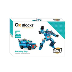 OX BLOCKS - OX Adventures - Bloques de juguete para construir 2 en 1