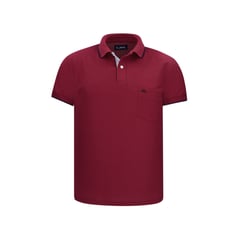 HAMER - Polo para hombre con bolsillo