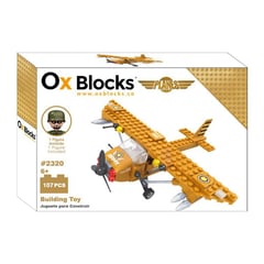 OX BLOCKS - OX Planes - Bloques de juguete para construir - 107 piezas