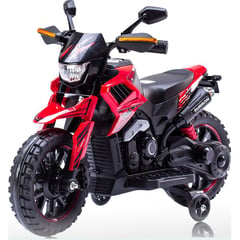 BEBESUNITA - Moto carro Electrica 12v Niño Niña 1 a 3 año Usb Mp3 - Rojo