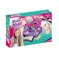 OX TOYS - Set de belleza infantil con stickers y accesorios