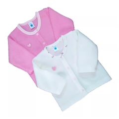 MUNDO BEBE - Chaqueta saco para bebe niña termica x2 und