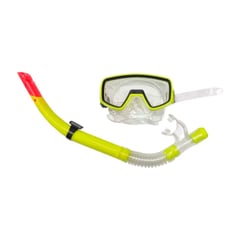 SWIMMER - Set Careta Snorkel Adulto Doble Válvula Buceo