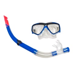 SWIMMER - Set Careta Snorkel Adulto Doble Válvula Buceo