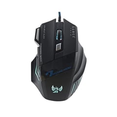 JALTECH - Mouse Gamer Usb 7 Botones 800/1200/1600/3200dpi Cable Cordon