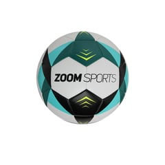 ZOOM SPORT - Balon de Futbol Sala N°4 Tiki Taka Blanco Azul ZOOM SPORTS