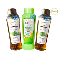 ANYELUZ - Kit 2 shampoo de romero + Acondicionador Aloe vera