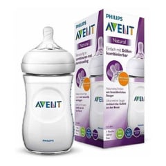 AVENT - Mega Oferta Tetero 9 On Natural Bebe Biberón Anti Gas