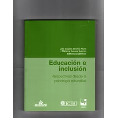 GENERICO - EDUCACIÓN E INCLUSIÓN PERSPECTIVAS DESDE LA PSICOLOGIA EDUCATIVA