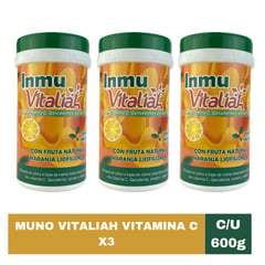 VITALIAH STEVIA - Muno Vitaliah Con Vitamina C X3