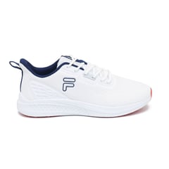 FILA - Tenis Crisram Running-Blanco/Azul