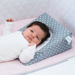 TORAL - Almohada bebe anti-reflujo cabeza anti-ahogo medicada unisex