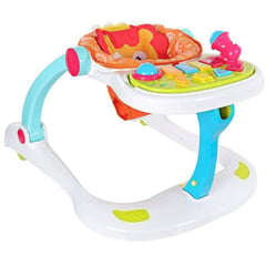 HUANGER - Caminador Bebe 4 en 1 Comedor Andadera Musical Luces Unisex