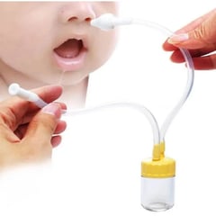 INFANTEC - Aspirador nasal bebe limpia nariz succionador saca moco flema