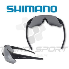 SHIMANO - Gafas ciclismo lente deportivos ahumado