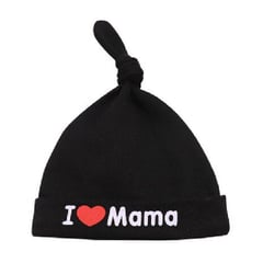 GENERICO - Gorro amo a mama - color negro