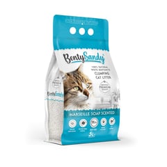 BENTYSANDY - Arena Para Gatos Ultra Absorbente Aglomerante 5l